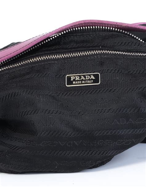 purple prada pocket protector|Prada triangle accessories.